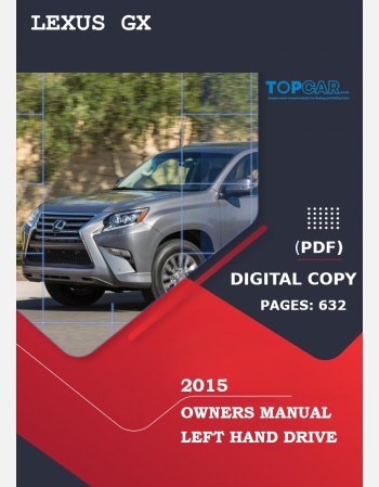 2015 lexus gx 460 owners manual 